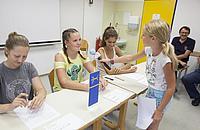 Tiskovna konferenca mladih gasilcev na 19. taboru gasilske mladine Gasilske zveze Domžale 3